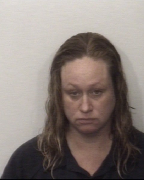 Booking photo of Angela Sensabaugh